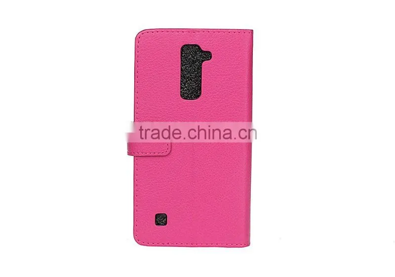 MMT PU Leather Case For K8 Litchi Grain Photo Frame Cover Wallet Style Stand Flip Card Slot MT-5666