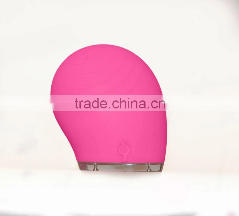 Skin Care ultrasound machine natural bristle face brush Best facial cleansing brush