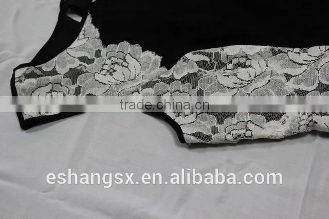 Ladies' chiffon sleeveless dance dress