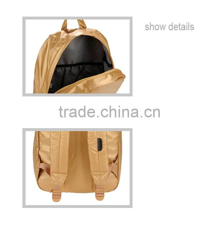 high quality whoelsae small quantity order fashion high school student backpack