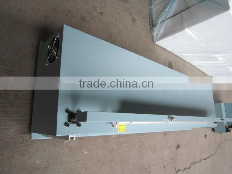 Pneumatic foot pedal impulse heat sealing machine