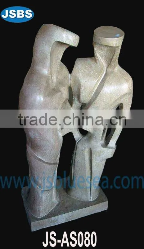 Abstract stone carving