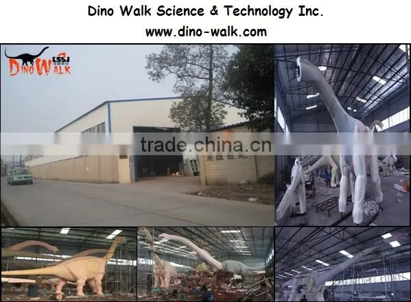 4 meters life size animatronic emulation realistic robotic animal smilodon