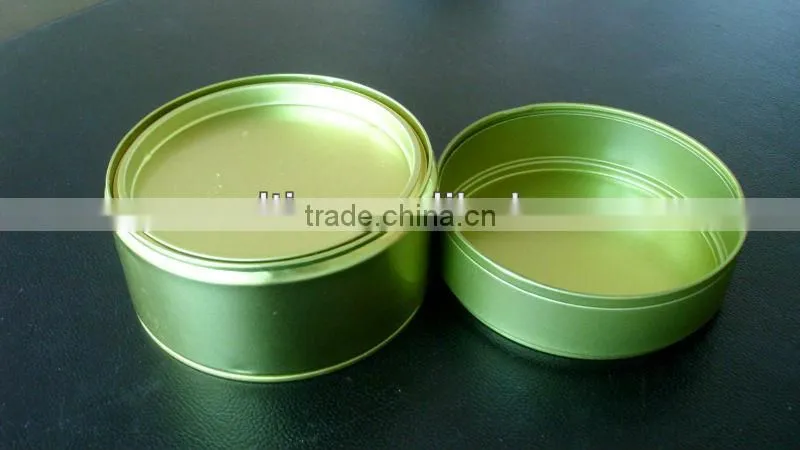 round wax tins; car wax tin