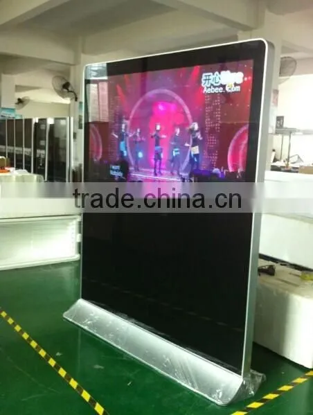 65 inch floor stand wifi lcd player advertising lcd ad screen display