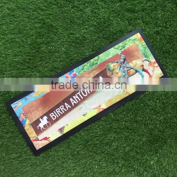 SMETA factory knitted bar runner table beer mat