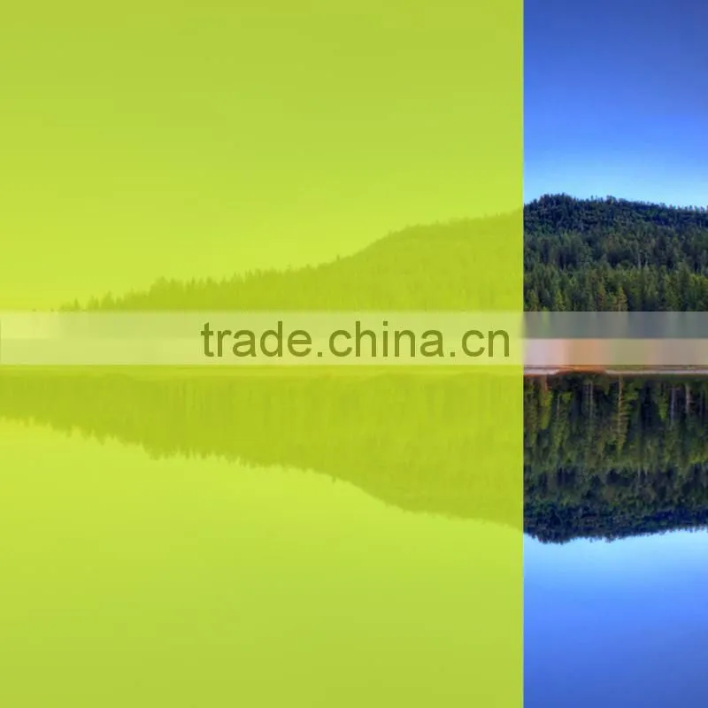 light yellow glass window film for building decoration with high UV rejection