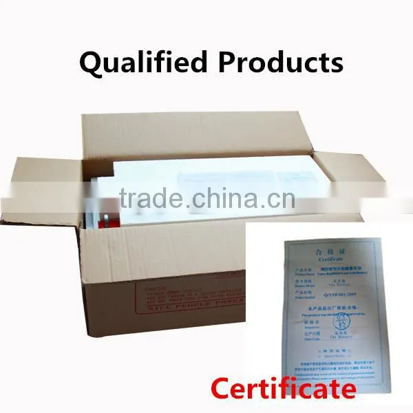12V100AH vrla battery for the solar DC fan with With Rich Professional Experience
