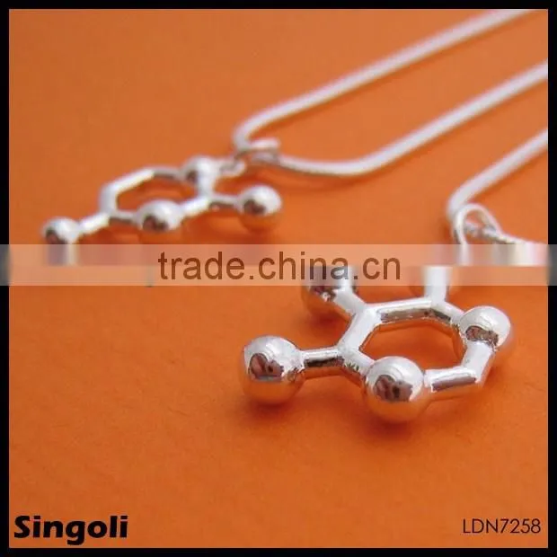 silver Serotonin Necklace chain Lobster clasp 2014 wholesale alili express fashion necklace jewelry