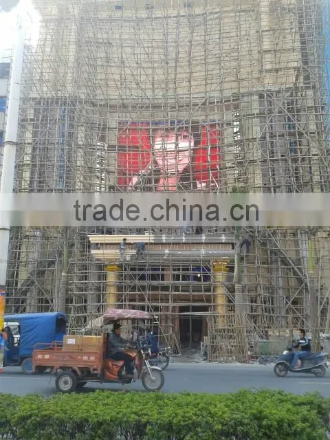 P10 red or full color screen xx video play & street mounted led display