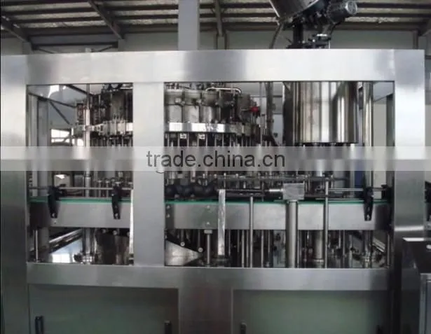 PET Pop-top Can Filling Machinery for carbonated drinkings