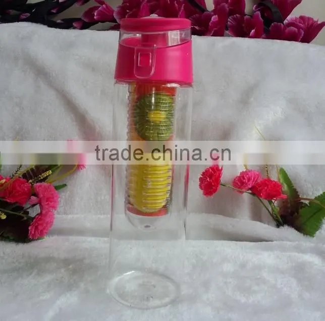 Fruit Infusion Water Bottle - Multiple Colors