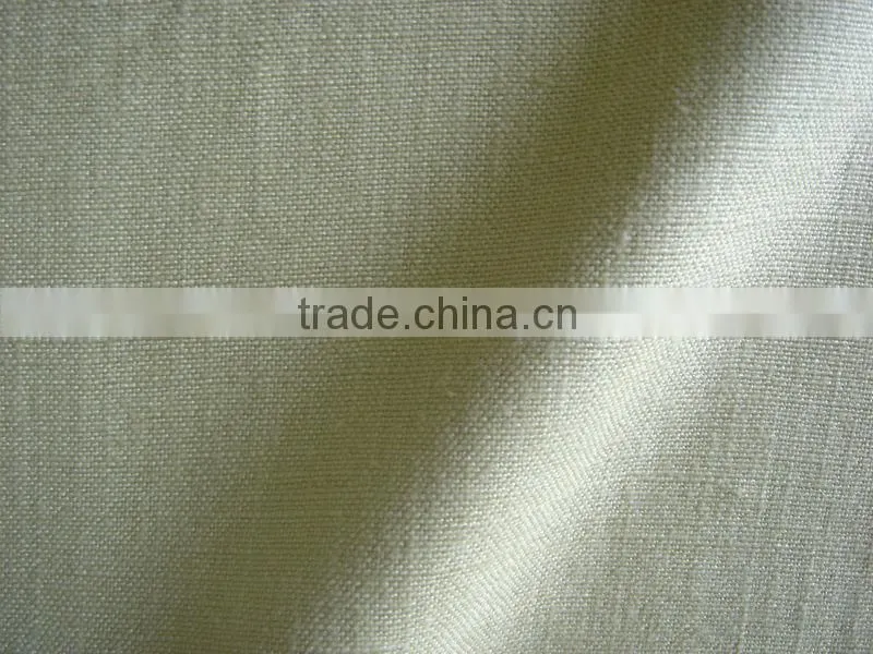 viscose linen plain for curtain 260gsm