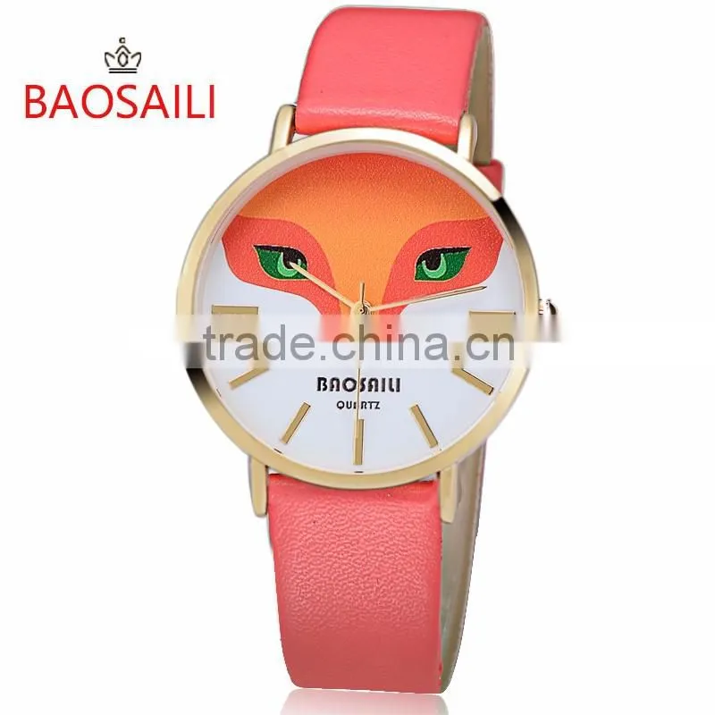 Customized Animal Image Family Photo Modern Lady Watch Brand relogio personalizado