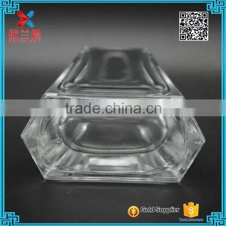 Factory price 80ml popular pump bottle/empty perfume glass bottle