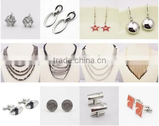 China Manufacturer 2016 Fashion Stainless Steel Shirts Cufflink