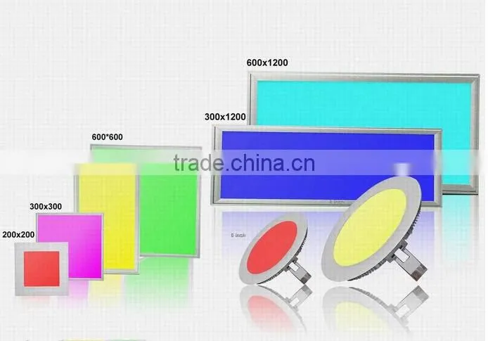Double color blue+white 6W decoration LED panel light with CE RoHS