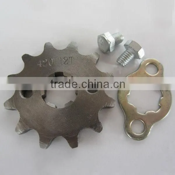 high quality motorcycle chain and sprocket