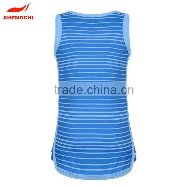 Dongguan direct factory price 2015 new products woman clothing sports tank top
