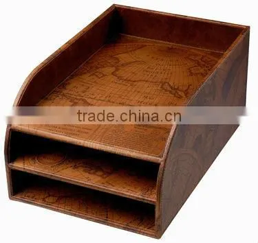 file tray office file letter/3 tier document tray