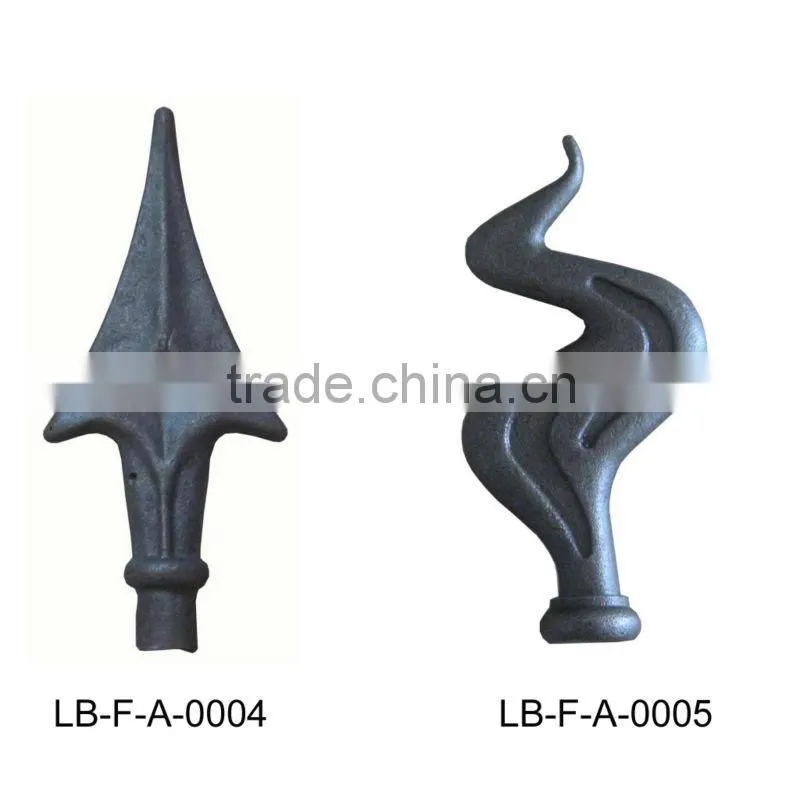 top-selling wrought iron fence spearhead