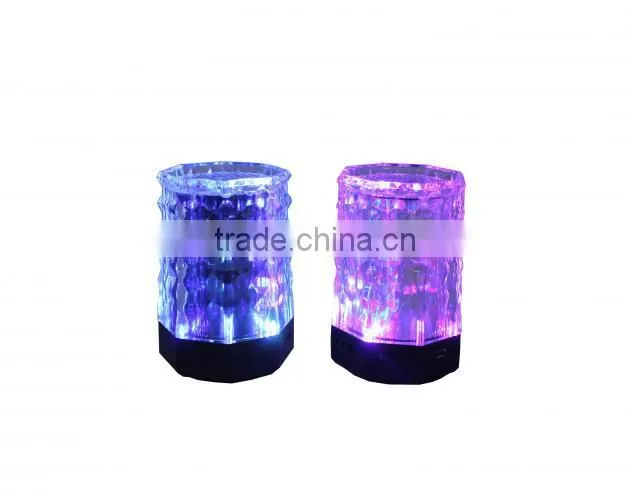 Trendy and portable mini shiny bluetooth speaker on sale. Attractively styled handfree speaker!