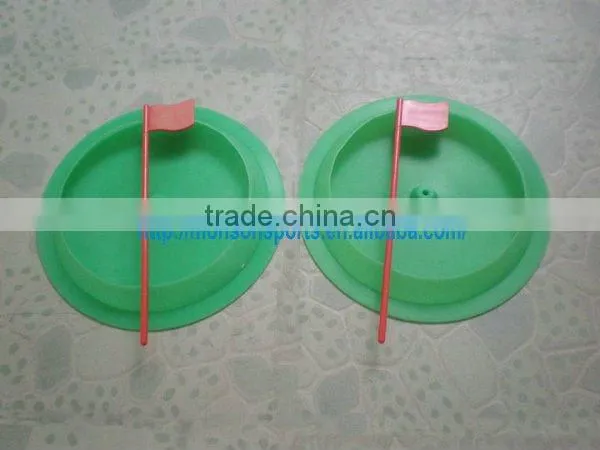 indoor rubber golf putting cup golf flags and cups
