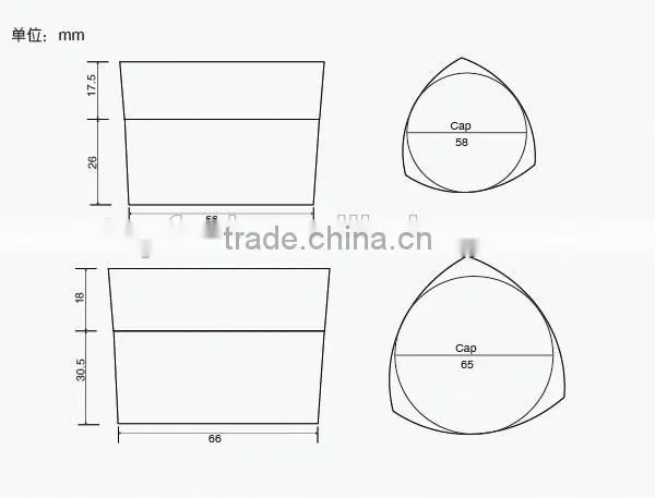 cosmetics packing jar 30G 50G