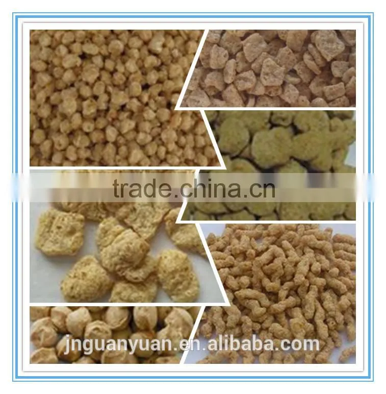 New style Textured soya protein meat extruder/Soya nugget food Machine at factory price