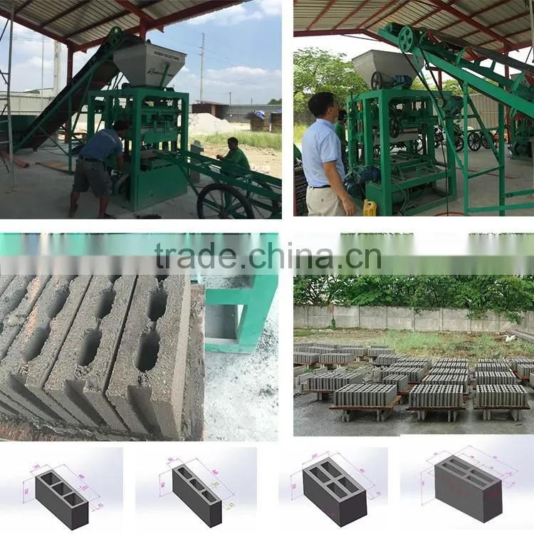 QT4-24 Cheap hollow core slab making machine
