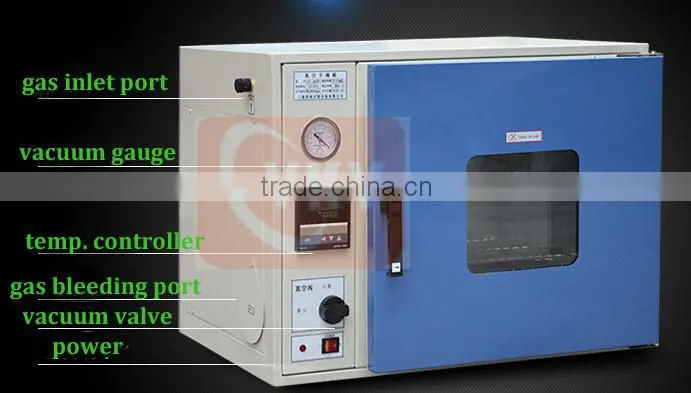 25L 250C Vacuum Drying Oven with Programmable Controller & Flowmeter CY-DZF-6020-series