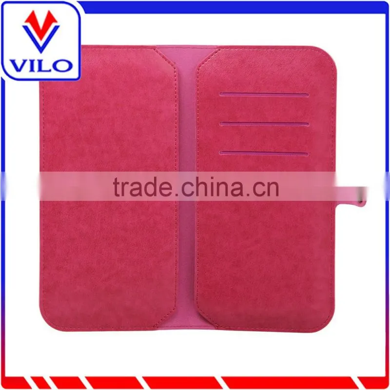 New Fashion Luxury Genuine Leather Mobile Phone Case for iPhone 6 Wallet Case First Layer Leather Mobile Phone Cases