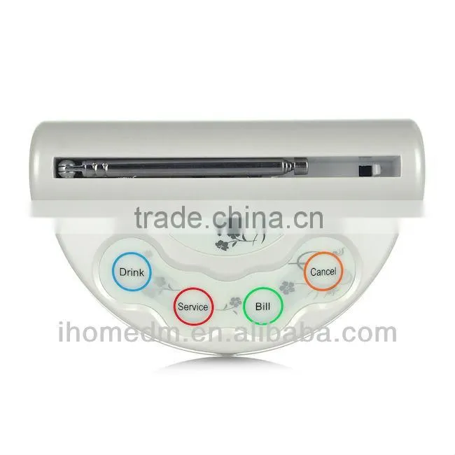 PC high-strength material wireless restaurant table calling button