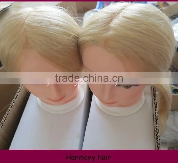 Hot selling Stock black mannequin heads with hair