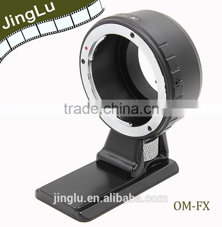 For Olympus OM to Fujifilm X-Pro1 FX Mount X-Pro1 X-E1 OM-FX Lens Mount Adapter with long tripod