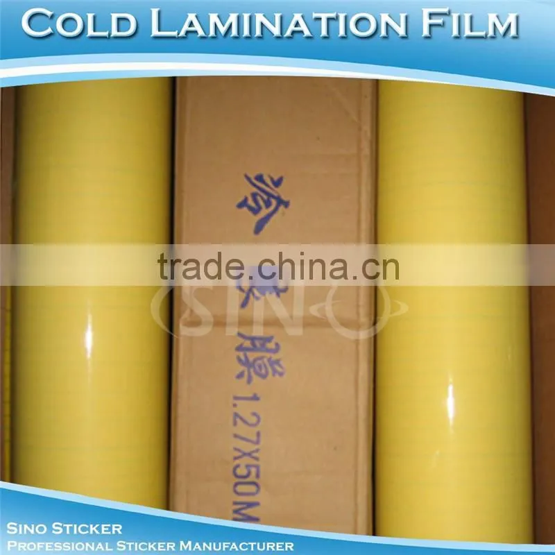 Glossy Matt Cold Laminating Vinyl Protection PVC Film