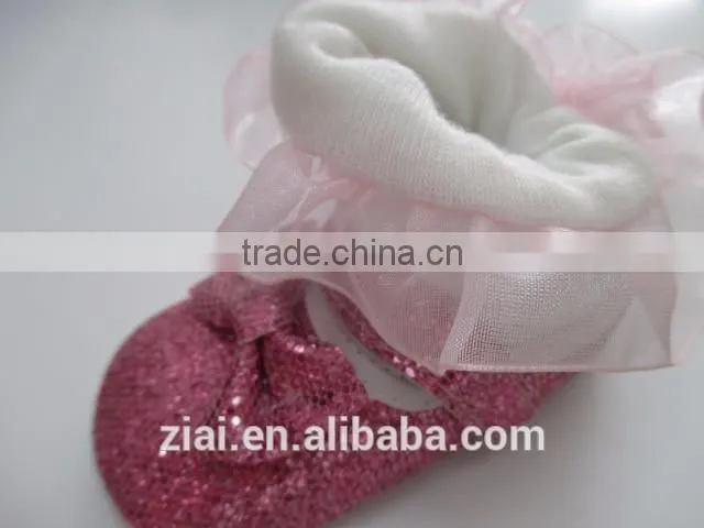 Wholesale glitter baby shoes warmly winter baby girl Boots winter