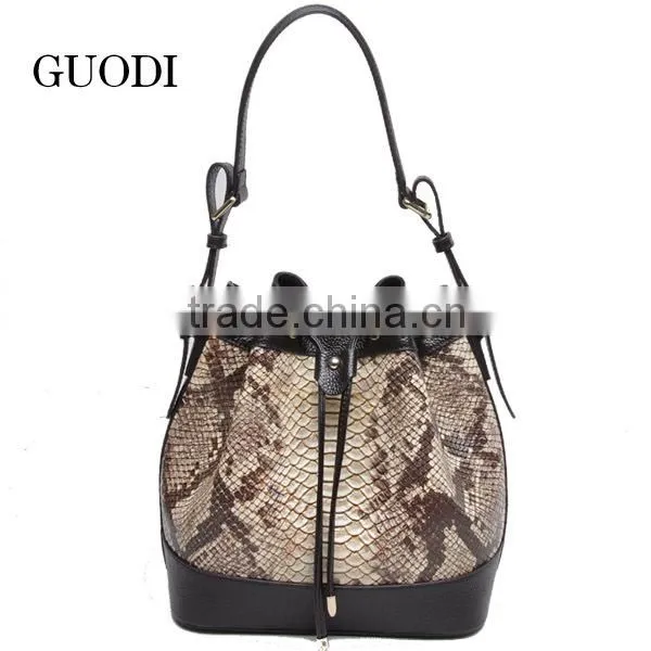 2015 elegant snake pattern letter designer handbags wholesale china, hoba bags