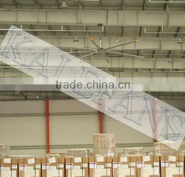High Ceiling Installed Safe Industrial Large Ventilating Fan