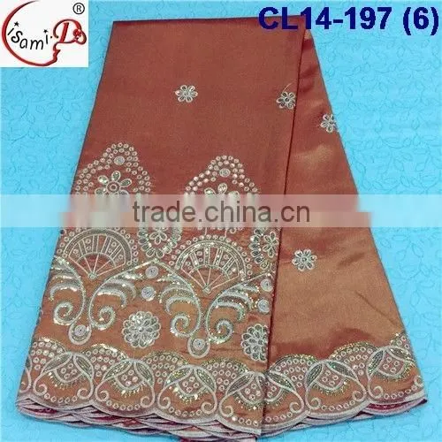 CL14-197 New design high quality george lace fabric,high end george lace fabric
