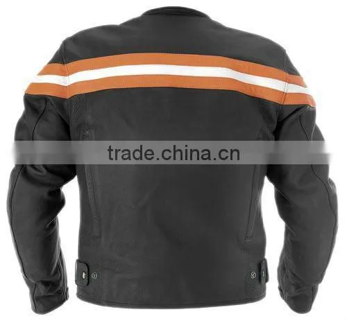 Mens Classice Style Leather Jacket - Matt Leather