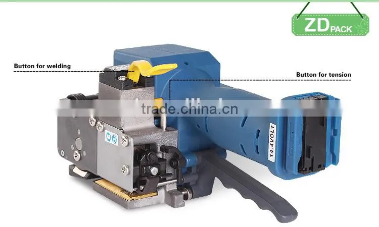 P322 Battery Powerful Plastic Strap Friction Welding Tensioner and Sealer