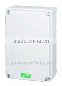 RoHS CE plastic enclosures hinge type