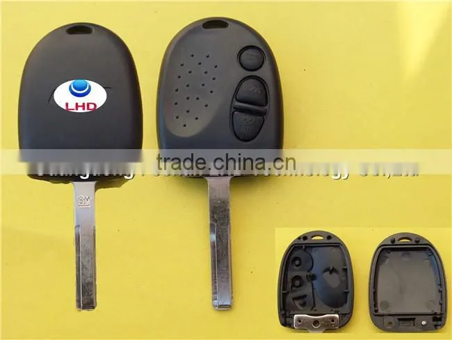 Plastic Key Blank 3 Button Chevrolet Holden car remote key shell replacement