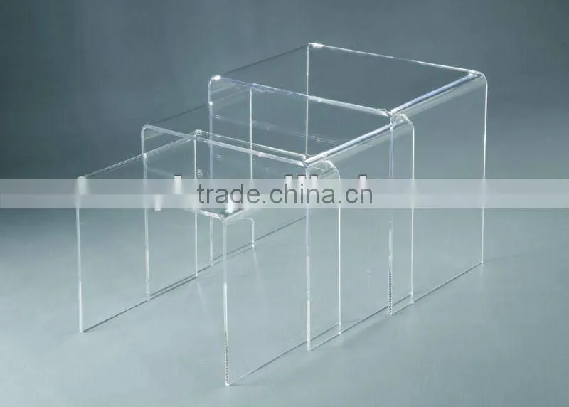 Metal Glass Nesting Table