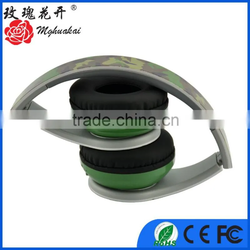 Computer or TV Headphone without Wire But With FM Radio and Memory Card Slot