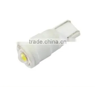new car led light bulbs Ceramics t10 2.5w 12V Imitation lumens Body Pure White Ceramics