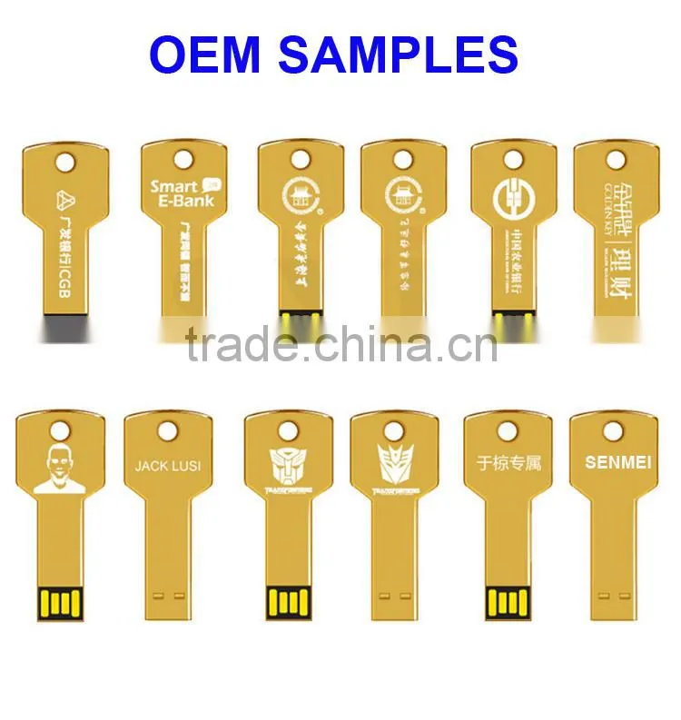 hot selling car promotional gift 4gb usb key flash drive