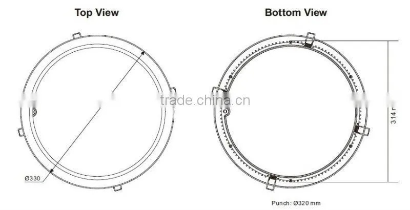 Surface Mounted LED Ceiling Light