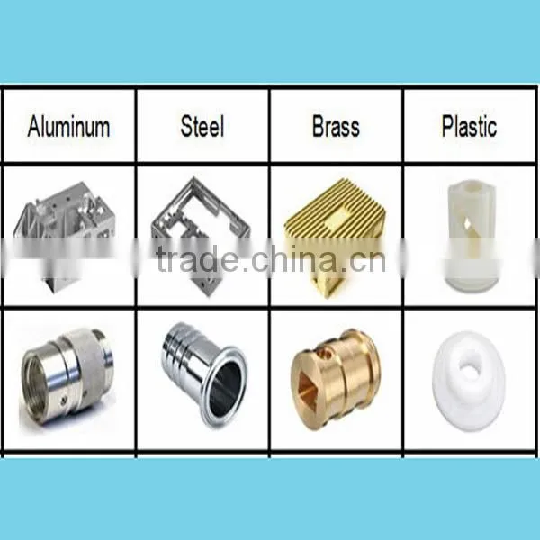Custom made CNC Brass parts screws bolts nuts